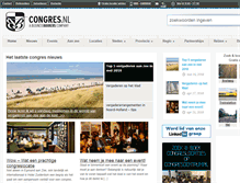 Tablet Screenshot of congres.nl
